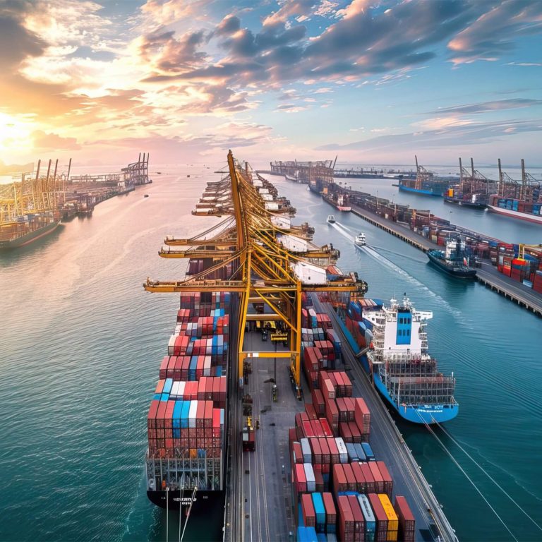 الشحن والخطوط الملاحية