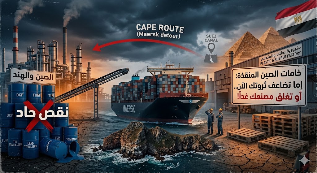 المخزن وأزمة الخامات