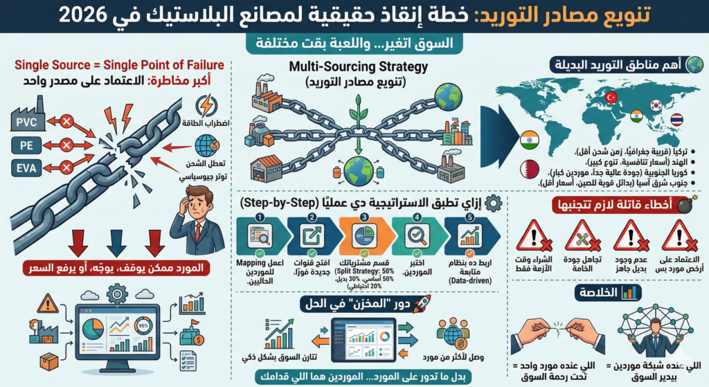 Diversifying supply sources is a real rescue plan for plastic factories in 2026